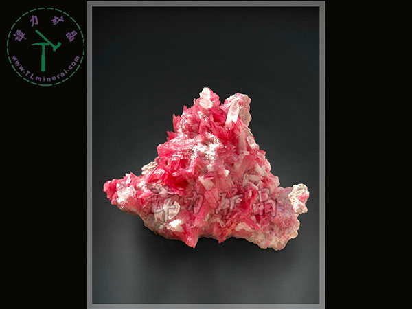 薔薇輝石+水晶，秘魯，10x9x5.5cm